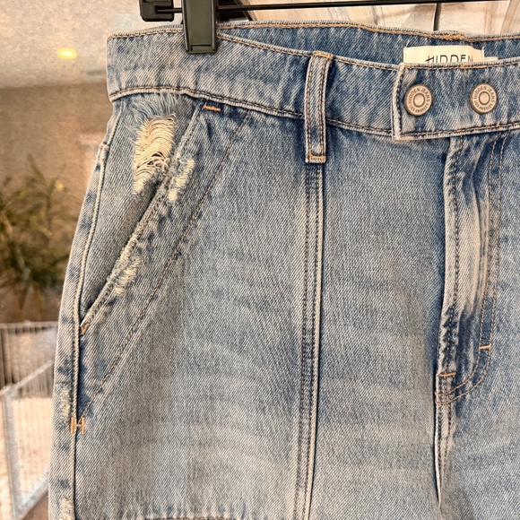 NWT HIDDEN Nori Wide Leg Cargo Jeans, Sz 29 - Picture 4 of 8
